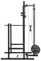 Стойка для полупреседаний с верхним и нижним блоком VictoryFit VF-B2017 (2 места) Стойка для полупреседаний с верхним и нижним блоком VictoryFit VF-B2017 (2 места)