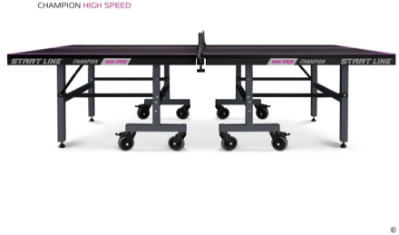 Теннисный стол Champion HIGH SPEED Black, фото 2