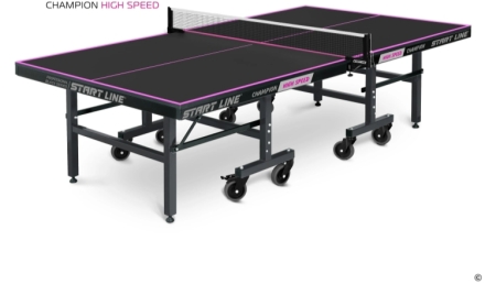 Теннисный стол Champion HIGH SPEED Black, фото 1