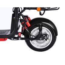 Электроскутер Citycoco WS Pro+ Max 3000W (черный)