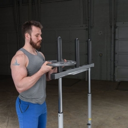 Жим ногами вертикальный Body-Solid PVLP156X на свободном весе, фото 10