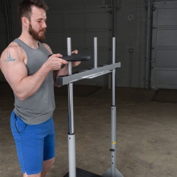 Жим ногами вертикальный Body-Solid PVLP156X на свободном весе, фото 12