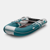 GLADIATOR B 330 LIGHT B Морской зеленый-белый моторная лодка ПВХ Пайол 9 мм