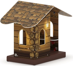 Домик мини тип 1 (ЭКО) - МФ 10.01.10-02, фото 3 Домик мини тип 1 (ЭКО) - МФ 10.01.10-02, фото 3