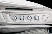 Массажное кресло с искусственным интеллектом Skyliner 3, черно-белое