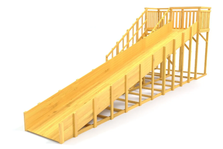 Зимняя горка Савушка Зима Wood 8 , фото 2