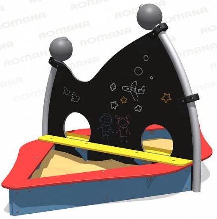 Песочница Romana Парусник 057.97.00 для детской площадки, фото 2