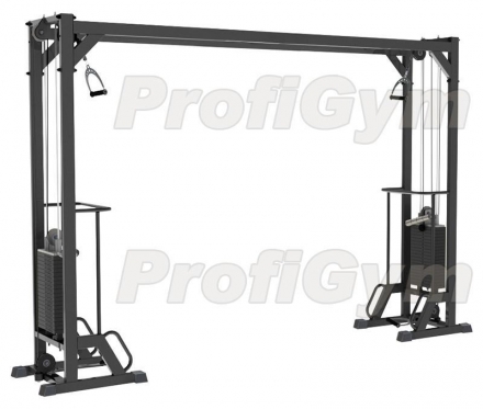 Тренажер блочный реабилитационный кроссовер стеки по 100 кг, фото 1