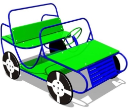 Игровой макет Джип ИМ001 для детских площадок