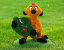 Топиари Сурикат Гансало - газон Eco