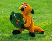 Топиари Сурикат Гансало - газон Eco