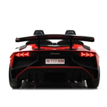 Электромобиль Lamborghini Aventador 24V A8803 красный