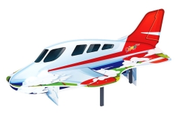 Самолетик - Скамейка детская - МФ 41.03.03, фото 2 Самолетик - Скамейка детская - МФ 41.03.03, фото 2