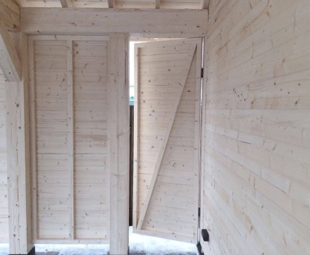 Навес для машин с хозблоком СКАГЕН Базовая комплектация, фото 5