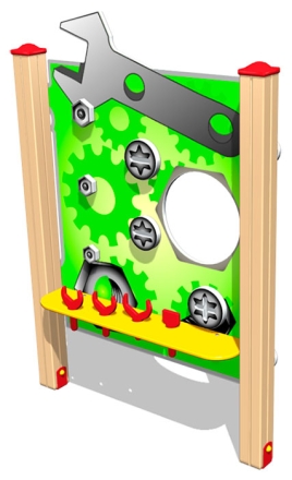 Развивающий элемент Мастерская У1 РЭ017 для детской площадки, фото 2