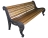 Парковая скамейка Астра, Лиственница 0,6 м