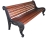 Парковая скамейка Астра, Лиственница 0,6 м