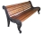 Парковая скамейка Астра, Лиственница 0,6 м