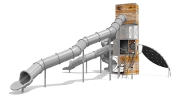 Игровой комплекс Эко Кубус VST 4502/1 для детской площадки, фото 2