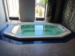 Переливной встраиваемый коммерческий Спа-Бассейн JNJ SPAS Maxima Built In, фото 3