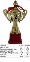Кубок 5026 A h-33см (с крышкой)