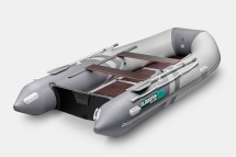 GLADIATOR B 370 LIGHT B Светло-темносерый моторная лодка ПВХ Фанерный пайол