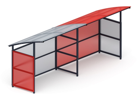 Навес для колясок (2 секции) МФ 742.01-02, фото 1