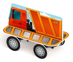 Грузовичок - Скамейка детская - МФ 41.03.04, фото 4 Грузовичок - Скамейка детская - МФ 41.03.04, фото 4