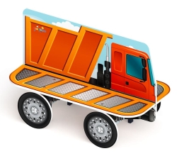 Грузовичок - Скамейка детская - МФ 41.03.04, фото 3 Грузовичок - Скамейка детская - МФ 41.03.04, фото 3