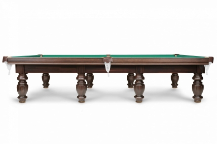 Бильярдный стол - Омега 10 Футов, Русская пирамида, Super Stone 40 мм, лузы с сеткой, фото 3