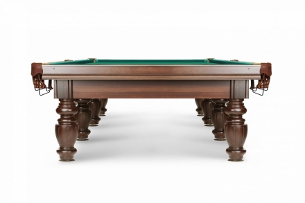 Бильярдный стол - Омега 10 Футов, Русская пирамида, Super Stone 40 мм, лузы с сеткой, фото 6