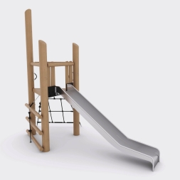 Комплекс для лазания Вышка пожарного с горкой, фото 2 Комплекс для лазания Вышка пожарного с горкой, фото 2