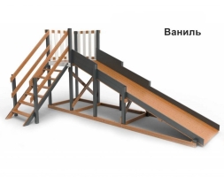 Деревянная зимняя горка Сорбет Мята 2, фото 2