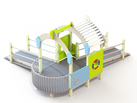 МФ 4.25 Кораблик с пандусами, фото 1