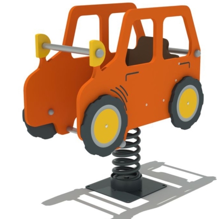 Качалка на пружине КНП Джип для детской площадки, фото 1