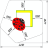 Песочница Божья коровка ПС-27 с навесом для детской площадки