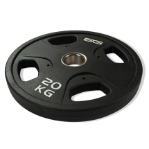 BRONZE GYM BG-PA-PL-P200 Диск олимпийский обрезиненный черный 20 кг