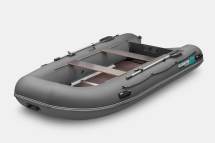 GLADIATOR B 370 LIGHT B Темно-серый моторная лодка ПВХ Фанерный пайол