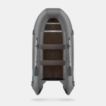 GLADIATOR B 370 LIGHT B Темно-серый моторная лодка ПВХ Фанерный пайол