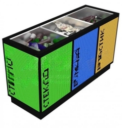 Умная урна Снотра 2, 3 секции, фото 1