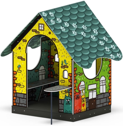 Домик мини тип 2 (Город) - МФ 10.01.11-02, фото 3