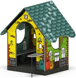 Домик мини тип 2 (Город) - МФ 10.01.11-02, фото 2 Домик мини тип 2 (Город) - МФ 10.01.11-02, фото 2