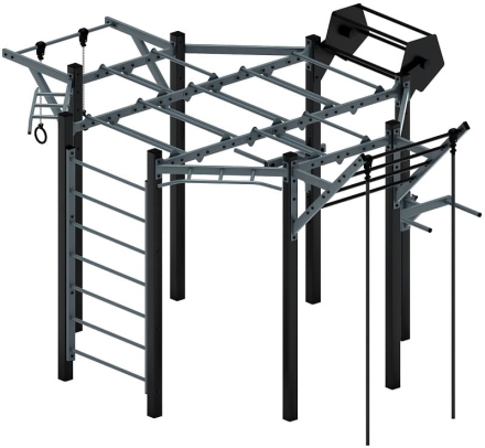 Многофункциональный спортивный комплекс (серый) МК 100.01-03, фото 2