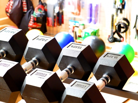 Набор гексагональных гантелей 10 пар от 1 до 10 кг, фото 7