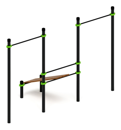 Воркаут 108 зеленый ВТ 12.14-02, фото 3