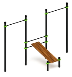 Воркаут 108 зеленый ВТ 12.14-02, фото 2