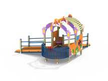 МФ 4.251 Кораблик с пандусами Граффити