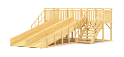 Зимняя горка Савушка Зима Wood 4/1, фото 2