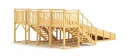 Зимняя горка Савушка Зима Wood 4/1, фото 3