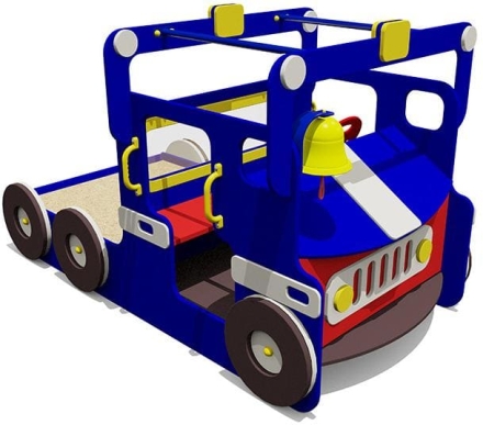 Песочный дворик Полиция 05206 для детской площадки, фото 1